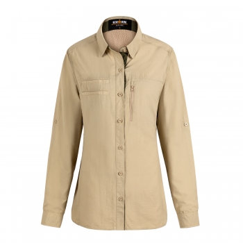 BLUSA OUTDOOR BEIGE KUMEN