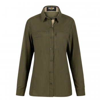 BLUSA OUTDOOR VERDE OLIVA KUMEN