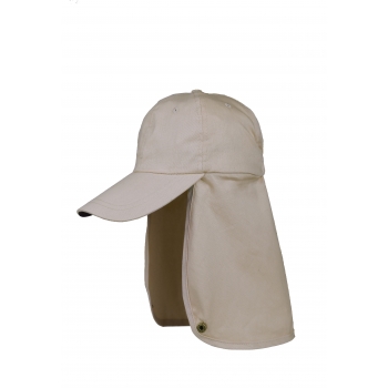 GORRO LEGIONARIO BEIGE TIPO JOCKEY 