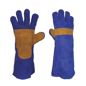 GUANTE SOLDADOR AZUL KEVLAR