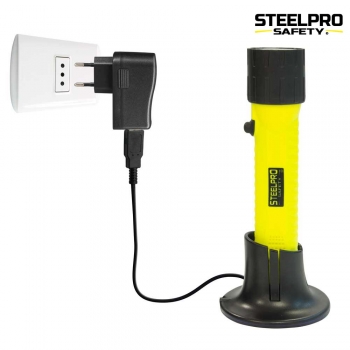 LINTERNA STEELPRO SF4 RECARGABLE