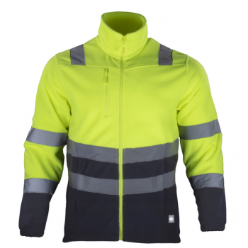 MICROPOLAR HI VIS CLASE 2 BI COLOR M/L HOMBRE TWORLD