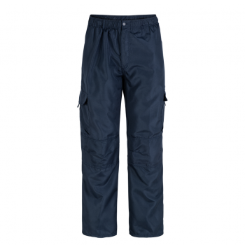 PANTALON POPLIN CARGO AZUL BUNKER