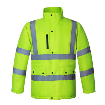 PARKA TEC ALTA VISIBILIDAD VIAL FLUOR