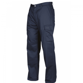 Pantalón Cargo Gabardina Azul