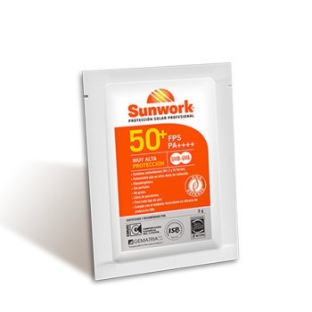 PROTECTOR SOLAR SUNWORK SACHETS 3 G