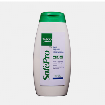 Talco con Triclosan para pies